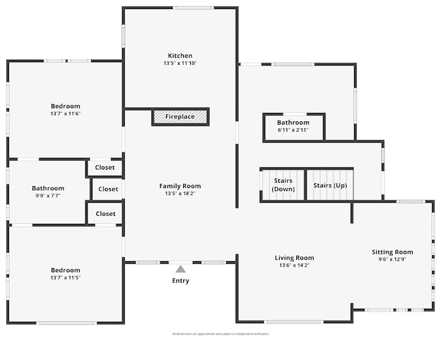1951 Leonard St NW, Grand Rapids, MI 49504 - floor plan / room layout