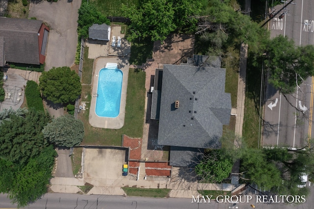 1951 Leonard St NW, Grand Rapids, MI 49504 - aerial view of a pool area