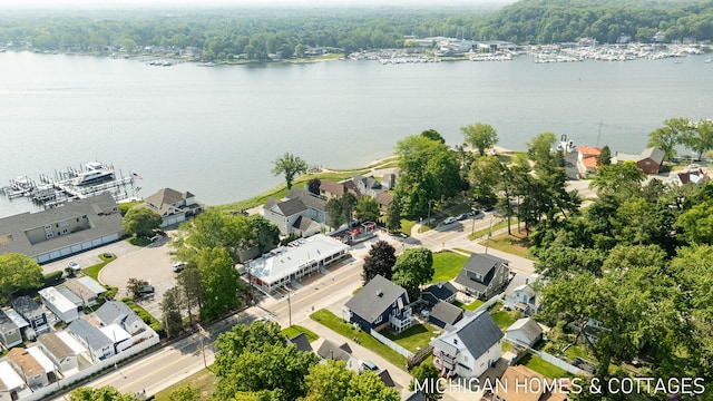 2259 Ottawa Beach Rd, Holland, MI 49424 - aerial perspective of suburban area with a nearby body of water