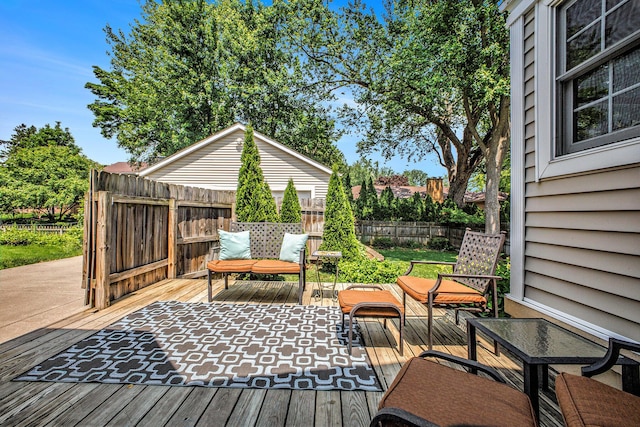 2147 Academy Dr NE, Grand Rapids, MI 49503 - view of wooden deck