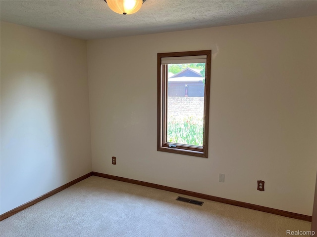 2205 Hammond Place Ctr, Traverse City, MI 49686 - unfurnished room with carpet, a textured ceiling, and baseboards