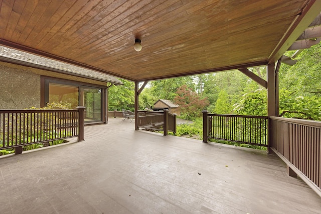 1706 S University Ave, Ann Arbor, MI 48104 - wooden terrace with a patio
