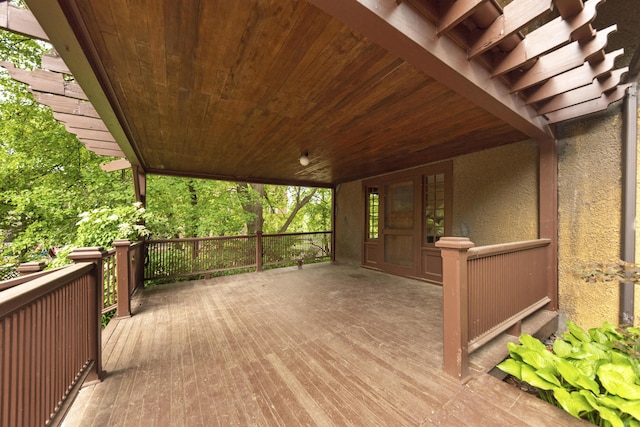 1706 S University Ave, Ann Arbor, MI 48104 - view of deck