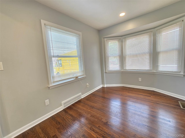 13965 Norborne, Redford, MI 48239 - unfurnished room featuring plenty of natural light, wood finished floors, baseboards, and recessed lighting