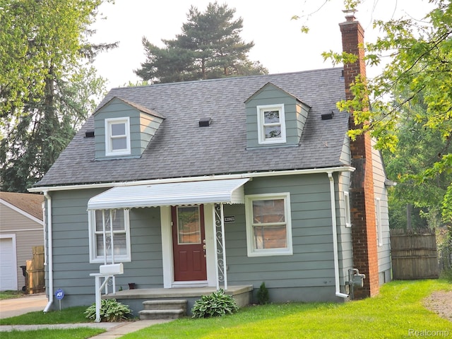 13965 Norborne, Redford, MI 48239 - cape cod house with a chimney and roof with shingles
