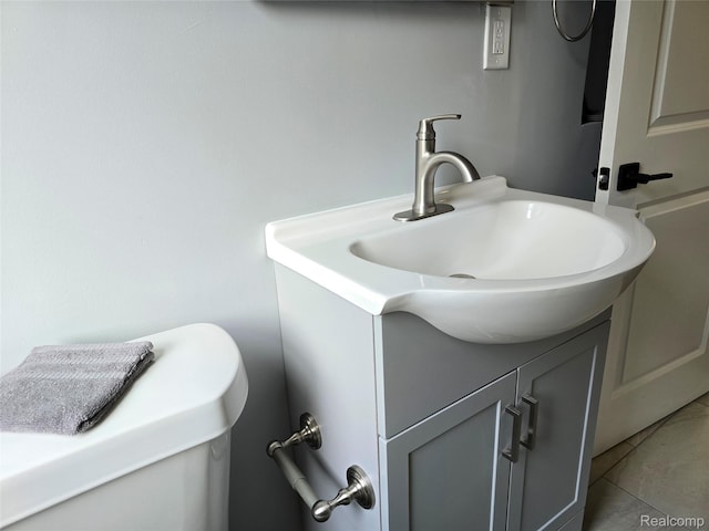 13965 Norborne, Redford, MI 48239 - bathroom featuring vanity and tile patterned flooring