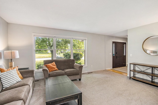 5616 Stoney Brook Rd, Kalamazoo, MI 49009 - living area with light carpet and baseboards