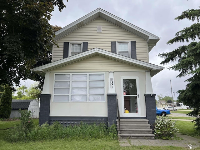5304 E Dunbar Rd, Monroe, MI 48161 - view of front facade with entry steps