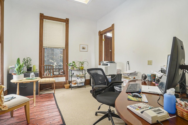 318 Houston Ave, Muskegon, MI 49441 - view of carpeted office