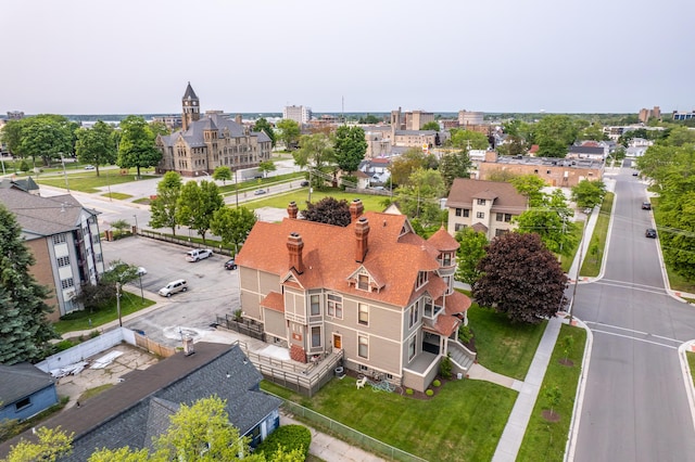 318 Houston Ave, Muskegon, MI 49441 - bird's eye view