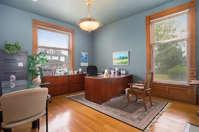 318 Houston Ave, Muskegon, MI 49441 - office space with light wood-style floors