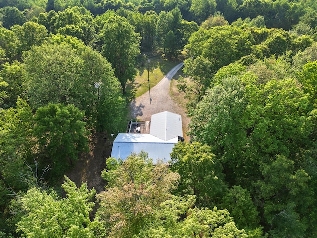 2980 N Old State Rd, Weidman, MI 48893 - aerial view of property and surrounding area featuring a forest