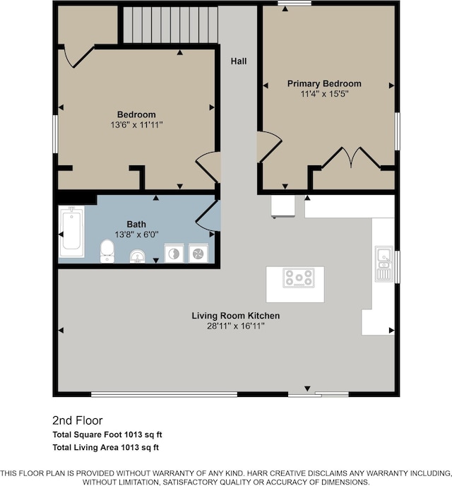 1034 Thompson St SW, Stanton, MI 48888 - floor plan / room layout