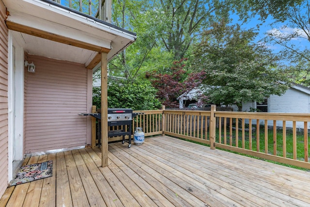 1032 Lafayette Ave NE, Grand Rapids, MI 49503 - wooden terrace featuring area for grilling