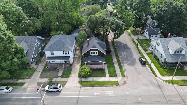 1032 Lafayette Ave NE, Grand Rapids, MI 49503 - aerial perspective of suburban area