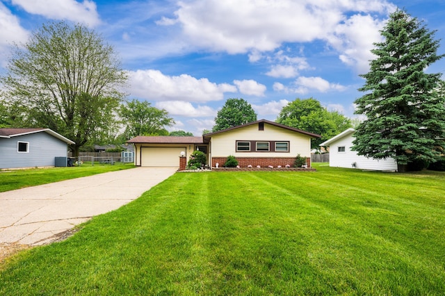 275 Benjamin St, Benton Harbor, MI 49022 - ranch-style home featuring brick siding, driveway, and an attached garage