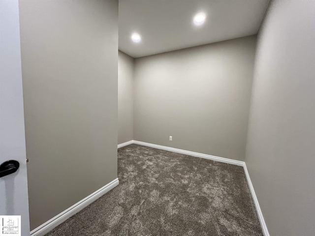 3801 Sutton Rd, Metamora, MI 48455 - carpeted empty room featuring baseboards and recessed lighting