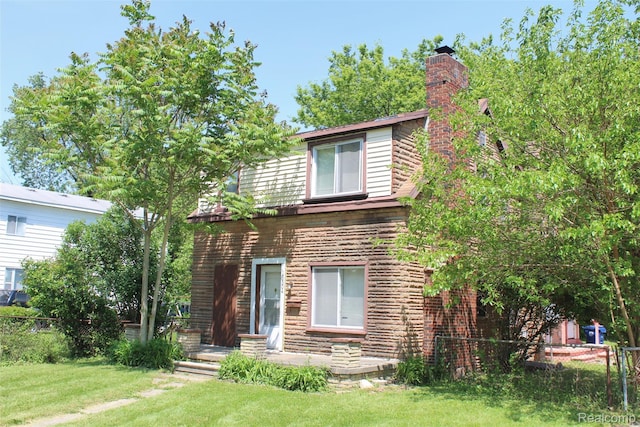 15504 Chelsea, Redford, MI 48239 - view of front of property featuring a chimney