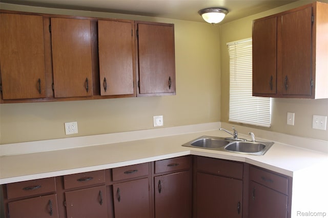 15504 Chelsea, Redford, MI 48239 - kitchen featuring a sink and light countertops