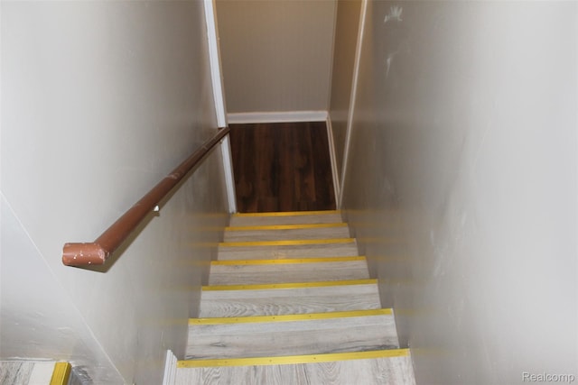 15504 Chelsea, Redford, MI 48239 - stairway with wood finished floors
