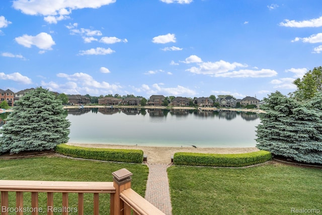 26569 Autumn Lake Dr, Chesterfield, MI 48051 - water view featuring nearby suburban area