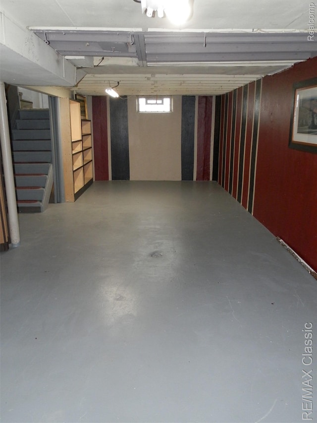 25207 Fortuna St, Roseville, MI 48066 - basement with stairway