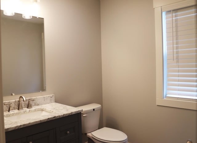 3290 Signal Point Dr, Allegan, MI 49010 - half bathroom with toilet and vanity