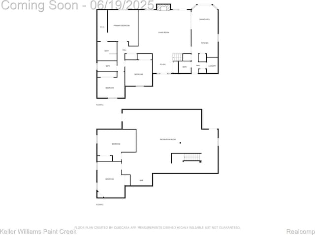75757 Peters Dr, Bruce, MI 48065 - view of floor plan / room layout