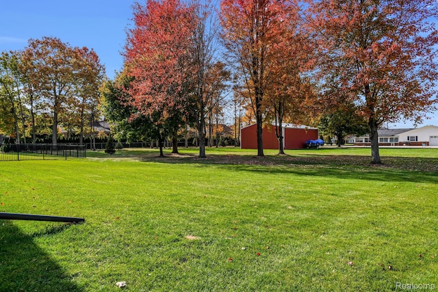 50035 Anita Way N, Macomb, MI 48044 - view of yard with a pole building and an outbuilding