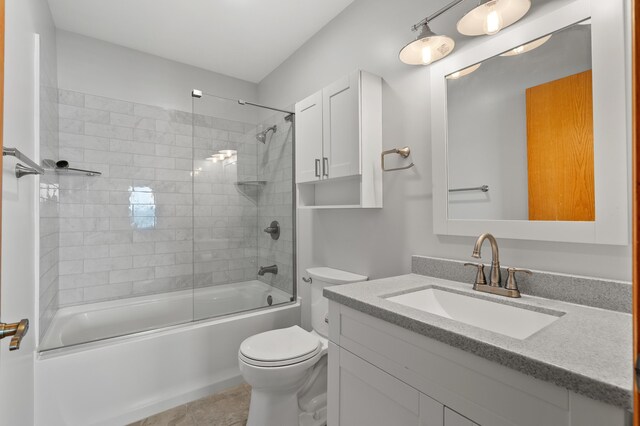 125 Wa Wee Nork Dr Unit 109-5-A, Battle Creek, MI 49015 - bathroom featuring toilet, vanity, and shower / bath combination