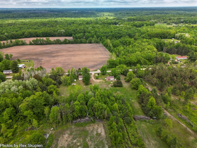 3118 W 104th St, Grant, MI 49327 - aerial view of property's location with a heavily wooded area