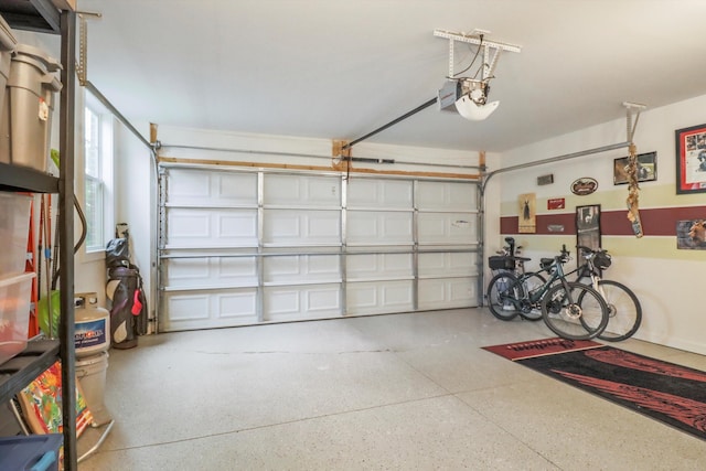 2605 Helmsdale Cir, Rochester, MI 48307 - garage with a garage door opener