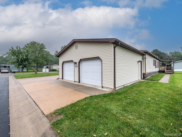 285 Heather, Temperance, MI 48182 - view of garage