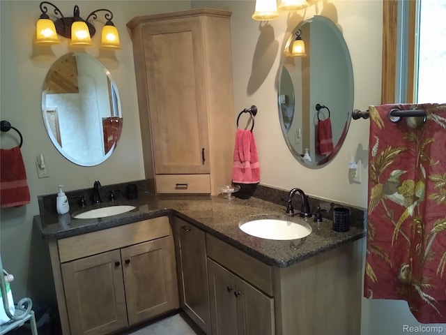 1455 Sand Rd, Port Austin, MI 48467 - full bath featuring double vanity