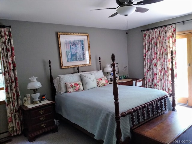1455 Sand Rd, Port Austin, MI 48467 - bedroom featuring a ceiling fan