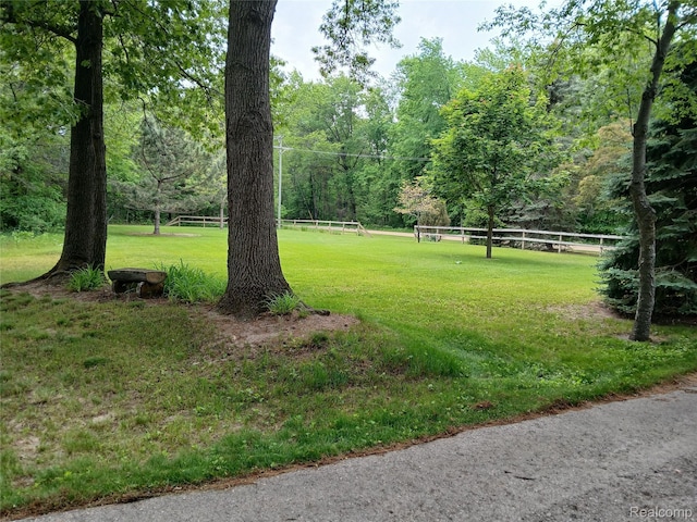 1455 Sand Rd, Port Austin, MI 48467 - view of yard