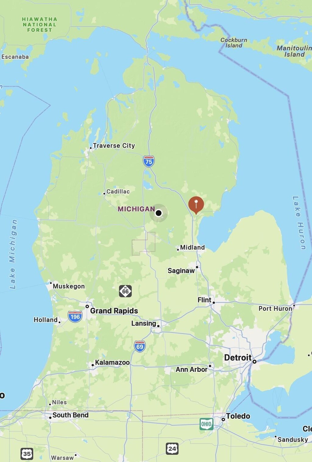 NKA S Huron, Standish, MI 48658