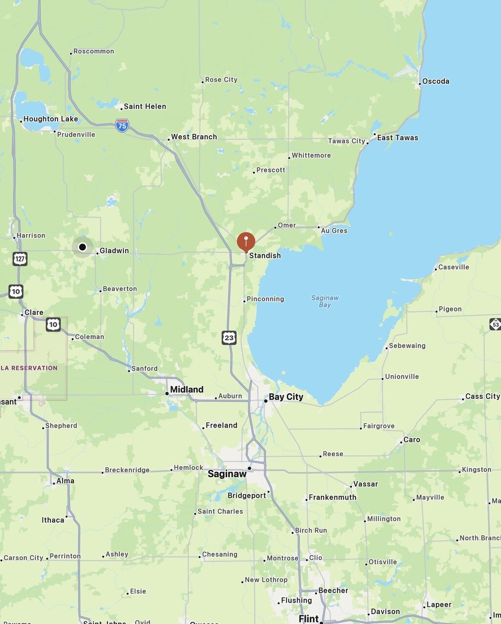 NKA S Huron, Standish, MI 48658
