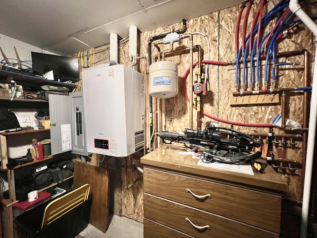 5781 S Waldron Rd, Pittsford, MI 49271 - utilities featuring tankless water heater