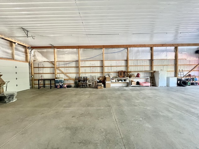 5781 S Waldron Rd, Pittsford, MI 49271 - view of garage