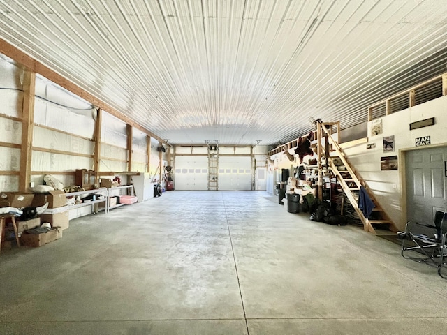 5781 S Waldron Rd, Pittsford, MI 49271 - view of garage