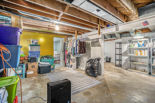 4319 Beckley Rd, Battle Creek, MI 49015 - view of unfinished below grade area