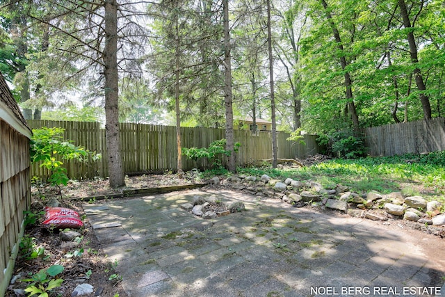1710 Dykhouse Ave, Grand Haven, MI 49417 - fenced backyard with a patio area