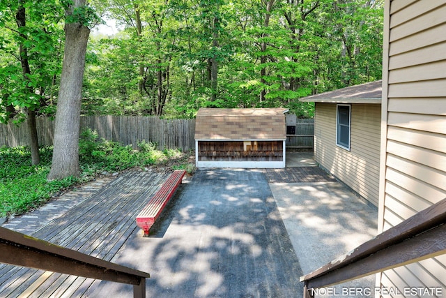 1710 Dykhouse Ave, Grand Haven, MI 49417 - deck featuring a fenced backyard