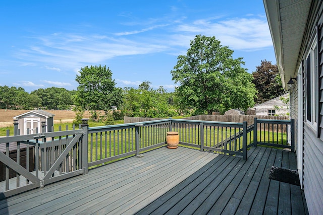 171 Arnold St, Allegan, MI 49010 - view of wooden terrace