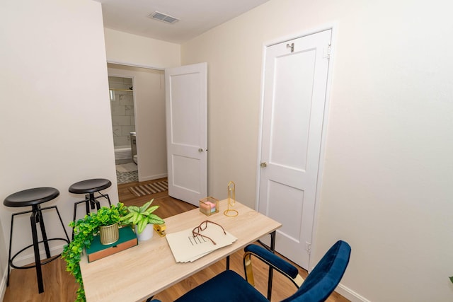1802 Ferry St, Niles, MI 49120 - office space with light wood finished floors and baseboards