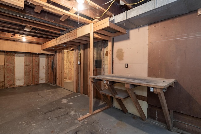 3804 Portage St, Kalamazoo, MI 49001 - view of unfinished below grade area