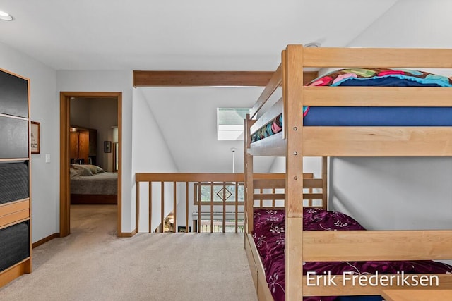 17879 Hidden Dunes Ln Unit D, Spring Lake, MI 49456 - carpeted bedroom with a skylight and baseboards