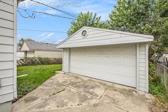 7612 Clippert St, Taylor, MI 48180 - view of detached garage
