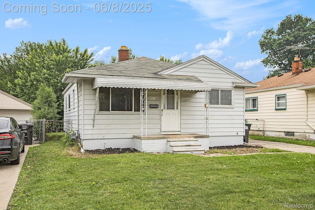 7612 Clippert St, Taylor, MI 48180 - bungalow-style home featuring a chimney and a shingled roof